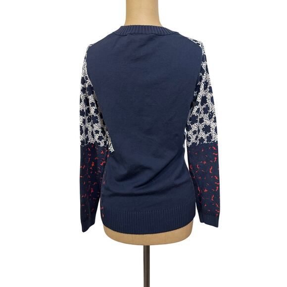 Tory Burch Wool Floral Sweater - Picture 5 of 6